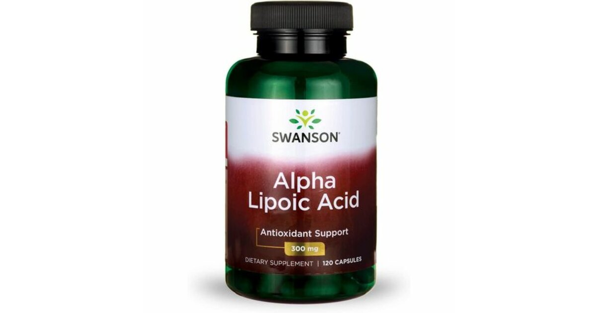 Swanson Acide Alpha-lipoïque 300 Mg, 120 Gélules, Complément Alimentaire - Envoi Rapide, Fabriqué Aux USA